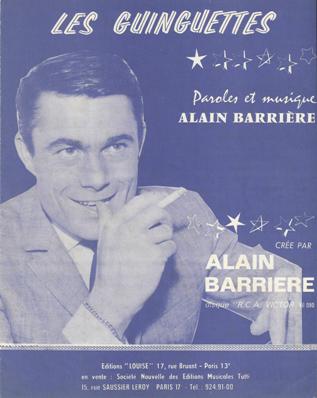 Les Guinguettes
Paroles et Musique de Alain Barrire